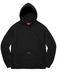 Supreme - Micro Logo Hooded Sweatshirt - Lyst