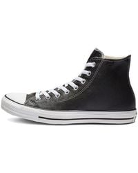 Converse - Chuck Taylor All Star Leather Hi - Lyst