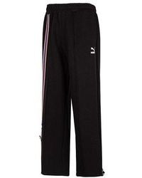 PUMA - Team Badge Straight-Leg Pants - Lyst