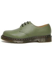 Dr. Martens - 1461 Smooth Leather Oxford 'Khaki' - Lyst