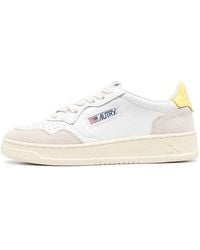 Autry - (Wmns) Medalist Low Leather And Suede - Lyst