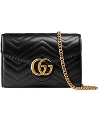 Gucci - GG Marmont Mini Bag - Lyst
