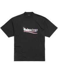 Balenciaga - Political Stencil T-Shirt - Lyst