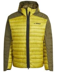 adidas - Terrex Myshelter Down Hooded Jacket - Lyst