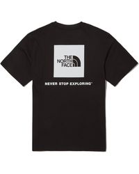 The North Face - Ss22 Nse Box Logo T-shirt - Lyst