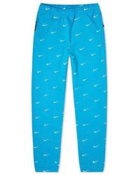 Nike - Nrg Swoosh Logo Full Print Straight Sports Pants/Trousers/Joggers - Lyst