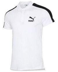 PUMA - Iconic T7 Polo Shirt - Lyst