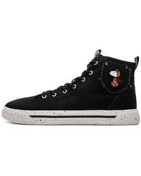 Anta - X Snoopy High Top Canvas Shoes - Lyst