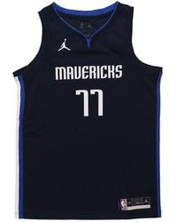 Nike - Nba Basketball Jersey Sw Fan Edition 20-21 Season Dallas Mavericks Doncic No. 77 Dark - Lyst