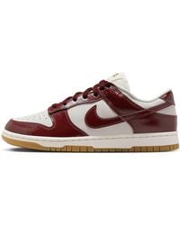 Nike - Dunk Low Croc-Effect Leather-And Suede Sneakers - Lyst
