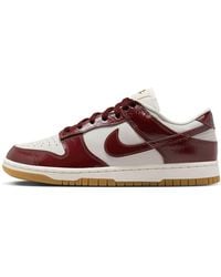 Nike - Dunk Low Croc-Effect Leather-And Suede Sneakers - Lyst