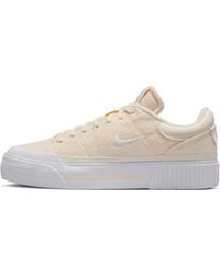 Nike - (Wmns) Court Legacy Lift 'Light Ivory' - Lyst