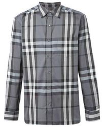 Burberry - Plaid Long Sleeve Shirt '' - Lyst