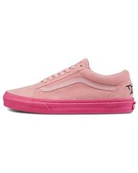 Vans - They Are X Old Skool Pink/red - Lyst