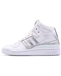 adidas - (Wmns) Originals Forum Mid 'Refined/Metallic' - Lyst