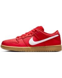 Nike - Sb Dunk Low 'University Gum' - Lyst