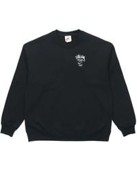 Stussy - X Nike Crossover Embroidered Alphabet Logo Loose Pullover Round Neck Fleece Lined Asia Edition - Lyst