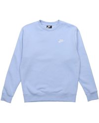 Nike - Athleisure Casual Sports Fleece Lined Round Neck Pullover - Lyst
