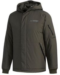 adidas - Xplr Ins Jacket Outdoor Sports Waterproof Hooded Jacket - Lyst