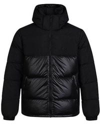adidas - Originals Down Regen Puff Stay Warm Splicing Sports Hooded Down Jacket - Lyst