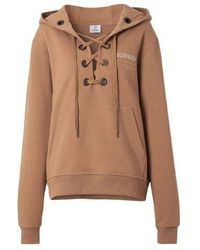 Burberry - (Wmns) Ss21 Printing Cotton Loose Hoodie - Lyst