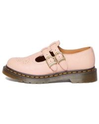 Dr. Martens Dr. Martens 8065 Mary Jane Parchment Beige in Natural