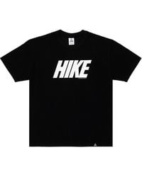 Nike - Ss22 Acg Alphabet Pattern Round Neck Pullover Short Sleeve Black - Lyst