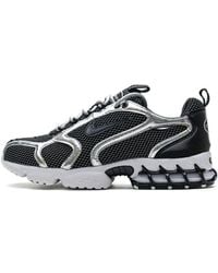 Nike - X Stussy Air Zoom Spiridon Caged 2 'Pure Platinum' - Lyst