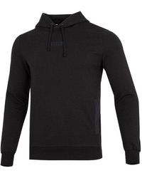 PUMA - Modern Basics Tr Hooded Long Sleeves Solid - Lyst