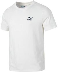 PUMA - Logo Sports T-Shirt - Lyst