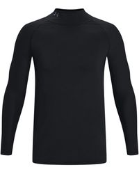 Under Armour - Rush Smartform Mock Long Sleeve T-Shirt - Lyst