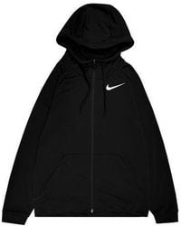 Nike - Sports Training Casual Knit Hooded Zipper Jacket - Lyst
