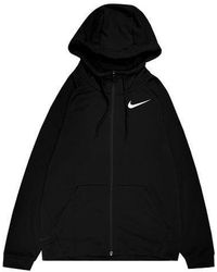 Nike - Sports Training Casual Knit Hooded Zipper Jacket - Lyst