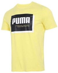 PUMA - Summer Court Graphic T-Shirt - Lyst