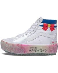 Vans - Sailor Moon X Sk8-Hi Stacked 'Pretty Guardian - Lyst