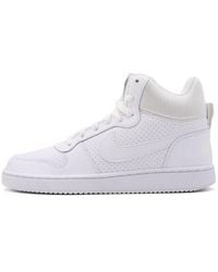 Nike - Court Borough Mid 'Triple' - Lyst