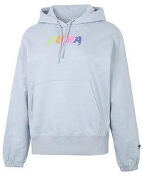 PUMA - Downtown Logo Hoodie - Lyst