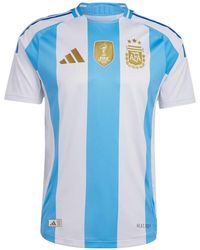 adidas - Argentina 2024 Home Authentic Jersey Asia Sizing - Lyst