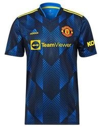 adidas - Manchester United 21/22 Third Jersey 'Glow' - Lyst