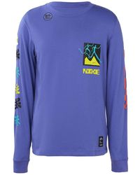 Nike - As U Nk Dry Tee Ls A.I.R. Rush - Lyst