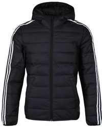 adidas - Neo Windproof Stay Warm Casual Hooded Zipper Down Jacket - Lyst