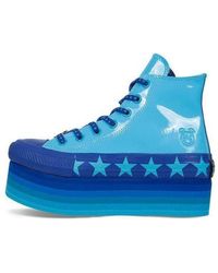 Converse - (Wmns) Miley Cyrus X Chuck Taylor All Star Platform Faux Patent Hi 'Gnarly' - Lyst