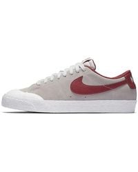Nike - Sb Skateboard Zoom Blazer Low Xt Whitebrown - Lyst