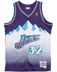 Mitchell & Ness - X Nba Utah Jazz 1996-97 Road Swingman Jersey 'Karl Malone 32' - Lyst