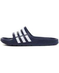 adidas - Duramo Slide Navy - Lyst