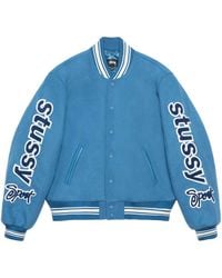 Stussy - Ss24 Varsity Jacket - Lyst