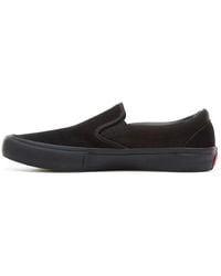 Vans - Slip-On Pro 'Blackout' - Lyst