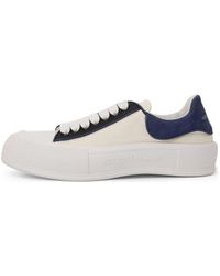 McQueen - Deck Plimsoll Sneakers - Lyst