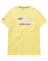 Fila - Basic Round Neck Short Sleeve Couple Style - Lyst