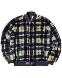 Nike - Sb Dunk High X Concepts Crossover Skateboard Sports Plush Plaid Jacket Asia Edition Colorblock - Lyst